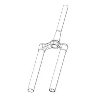 Rock Shox Csu Debonair 27b/29b 59 Od 44 Offset Gaffel For Krone/styrerør/overrør-samling