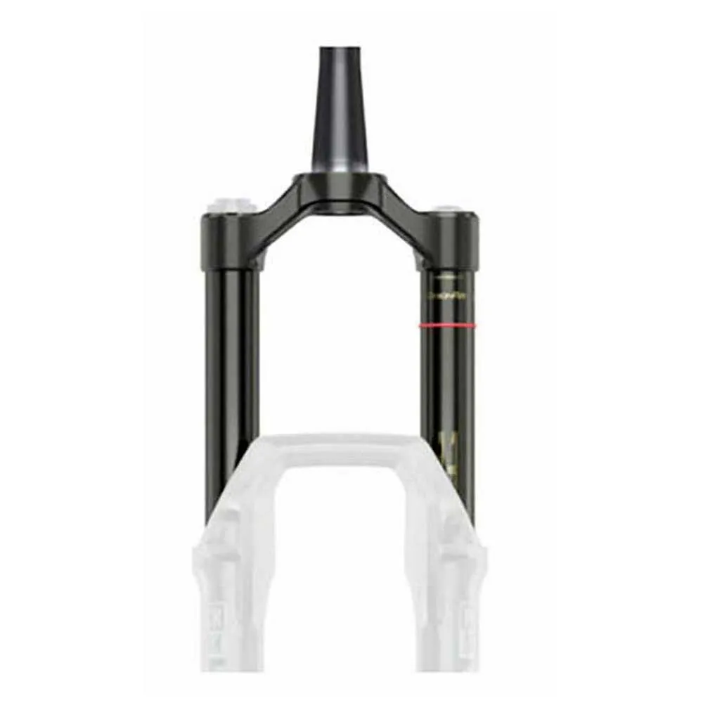 Rock Shox Csu Debonair 27b/29b 59 Od 44 Offset Mtb-gaffel, Diffusion black, 27.5-29"