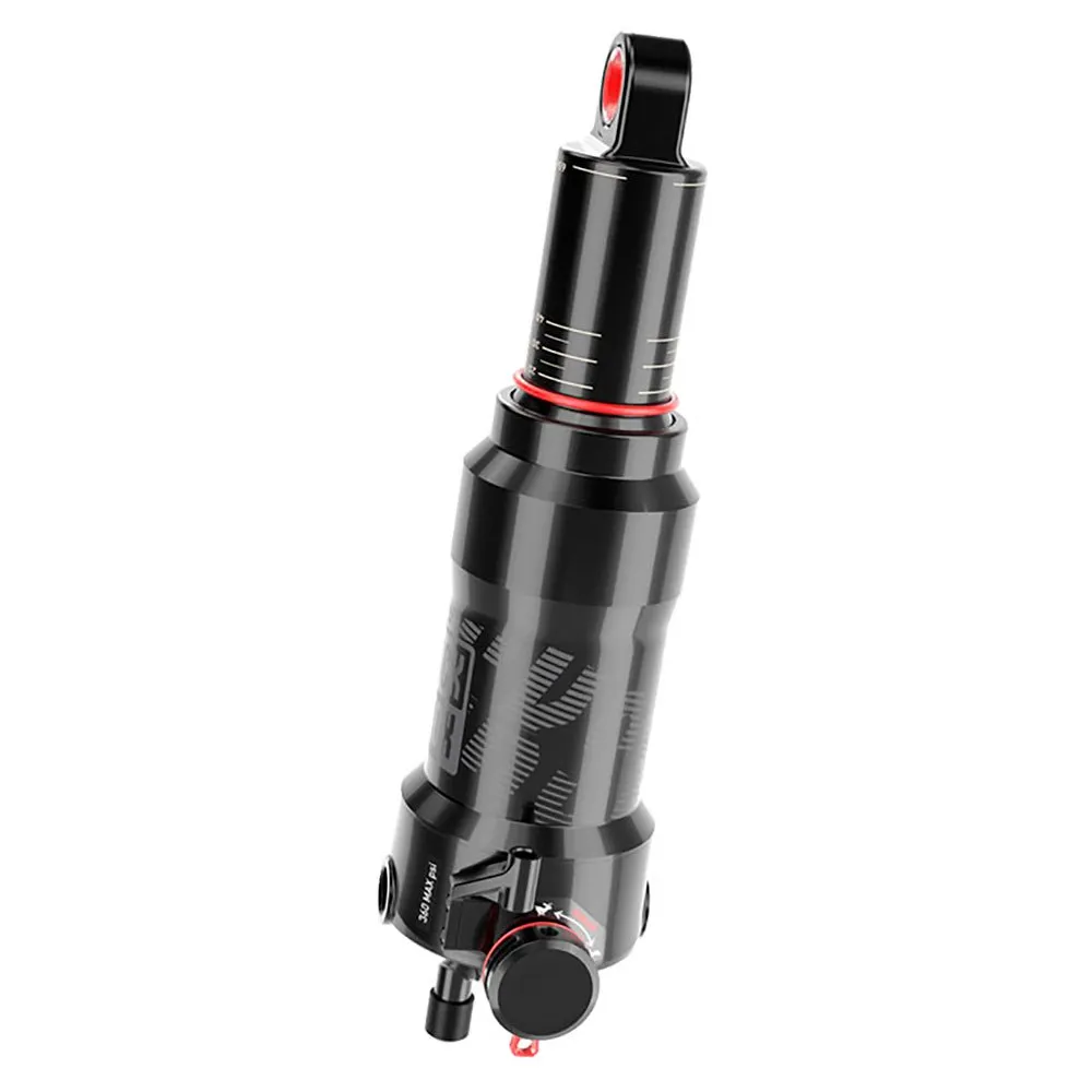 Rock Shox Deluxe Scott Rl3 Debonair Progressive 0pos/0neg Tokens Støtdemper, Black, 45mm, 165mm Rock Shox Deluxe Scott Rl3 Debonair Progressive 0pos/0neg Tokens Støtdemper, Black, 45mm, 165mm