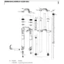 Rock Shox Domain Dobbelkrone Underbein 35 Mm, Black, One Size