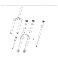 Rock Shox Gaffelkompresjonslader 2 Rl Sid Select Plus Remote Rock Shox Gaffelkompresjonslader 2 Rl Sid Select Plus Remote