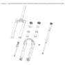 Rock Shox Gaffelkompresjonslader Rl Sid Select Fjernkontroll, Black, 35mm