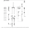 Rock Shox Lyrik/yari Dual-p Air Boost Gaffel For Krone/styrerør/overrør-samling, Black, 27.5-29"