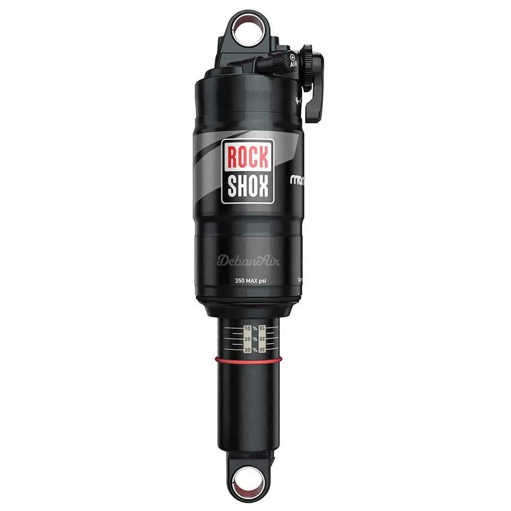 Rock Shox Monarch Rt3 Auto Sag Støtdemper, Black, 51mm, 197mm