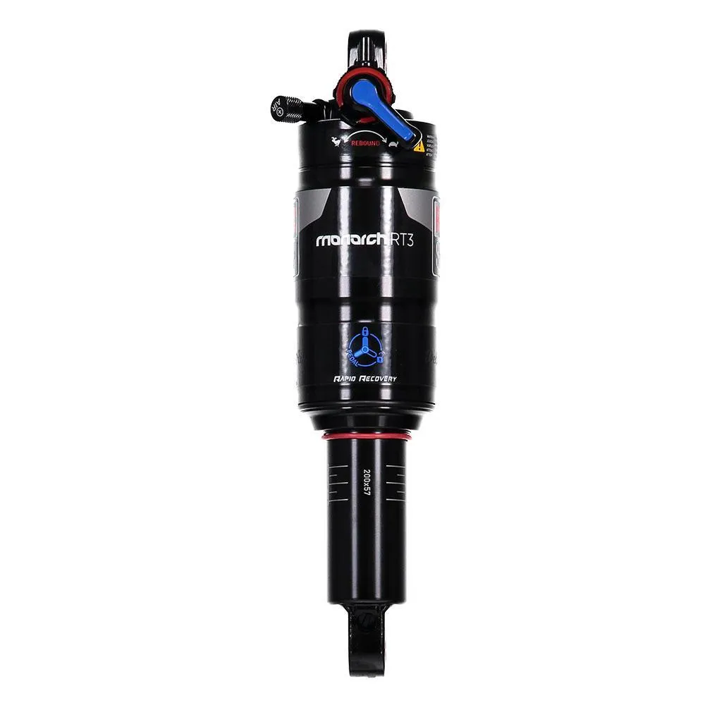 Rock Shox Monarch Rt3 Debonair Tune-midreb/midcomp D1 Støtdemper, Black, 57mm, 200mm