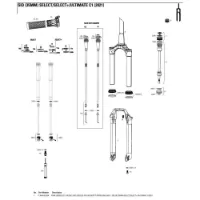 Rock Shox Nedre Gaffelben Sid 2021 35 Mm