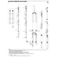 Rock Shox Pike 27´´/29´´ Boost 15 X 110 Disc Gaffel Senkes Rock Shox Pike 27´´/29´´ Boost 15 X 110 Disc Gaffel Senkes