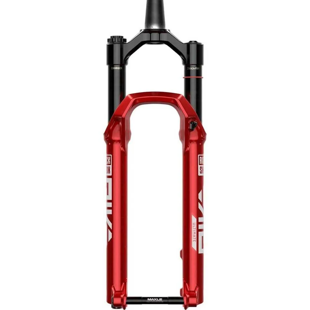Rock Shox Pike Ultimate Rc2 Charger 3.1 44 Mm Offset Mtb-gaffel, Black / red, 29", 130mm Rock Shox Pike Ultimate Rc2 Charger 3.1 44 Mm Offset Mtb-gaffel, Black / red, 29", 130mm