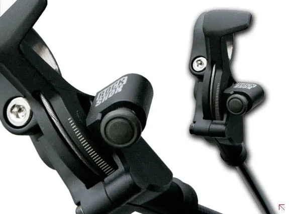 Rock Shox Poplock Høyre, Black, One Size