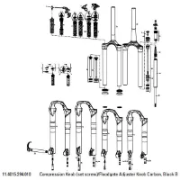 Rock Shox Recambio Horquilla Sid/reba Knob Sett