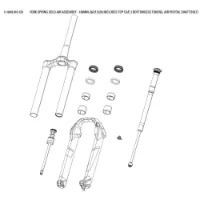 Rock Shox Revelation A1-a4 Solo Air-fjærgaffel