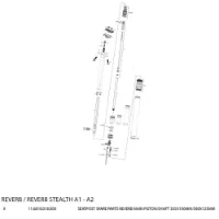 Rock Shox Reverb A1 Dropper Stempel Rock Shox Reverb A1 Dropper Stempel