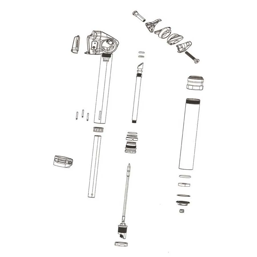 Rock Shox Reverb Axs B1+ 2026 Overrør 34.9 Mm Rock Shox Reverb Axs B1+ 2026 Overrør 34.9 Mm