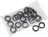 Rock Shox RockShox Dust Seals 30 MM 20 STK, Black, 30mm