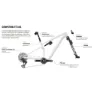 Rock Shox Rs Sid Luxe Ultimate Flight Attendant Soloair 0token Reb57/comp30 Mid8 Lockout8 Standard A2-orbea Oiz 100mm 2020-2022 Støtdemper, Black, 40mm, 190mm