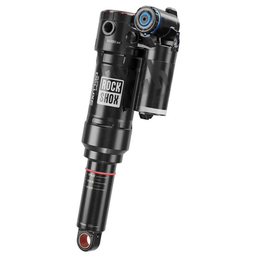 Rock Shox Rs Super Deluxe Ultimate Rc2t Linear Xl Air Standard C2 Yt Jeffsy 292019+ Støtdemper, Black, 55mm, 210mm