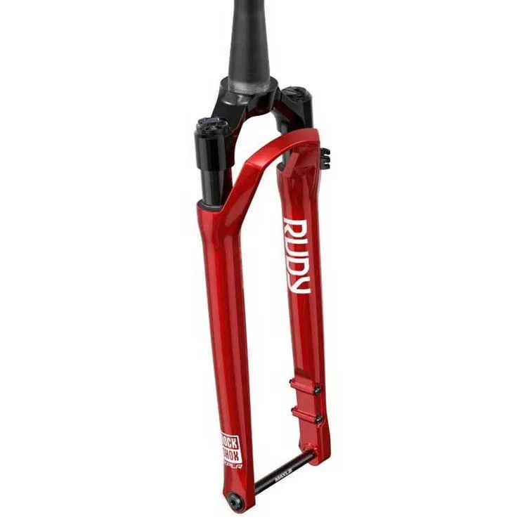 Rock Shox Rudy Ultimate Race Day 2 Gravel Gaffel, Red, 700C, 40mm Rock Shox Rudy Ultimate Race Day 2 Gravel Gaffel, Red, 700C, 40mm