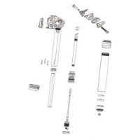 Rock Shox Setepinne Slangekobling For Reverb A1-b1/reverb Stealth A1-b1 Rock Shox Setepinne Slangekobling For Reverb A1-b1/reverb Stealth A1-b1