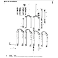 Rock Shox Sid 26´´ 120 Mm Gaffel Fjærtetning