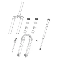 Rock Shox Sid 35 Mm Ultimate 29´´ D1+ 2024+ Klistremerkesett