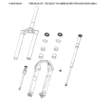 Rock Shox Sid Select Klistremerkesett