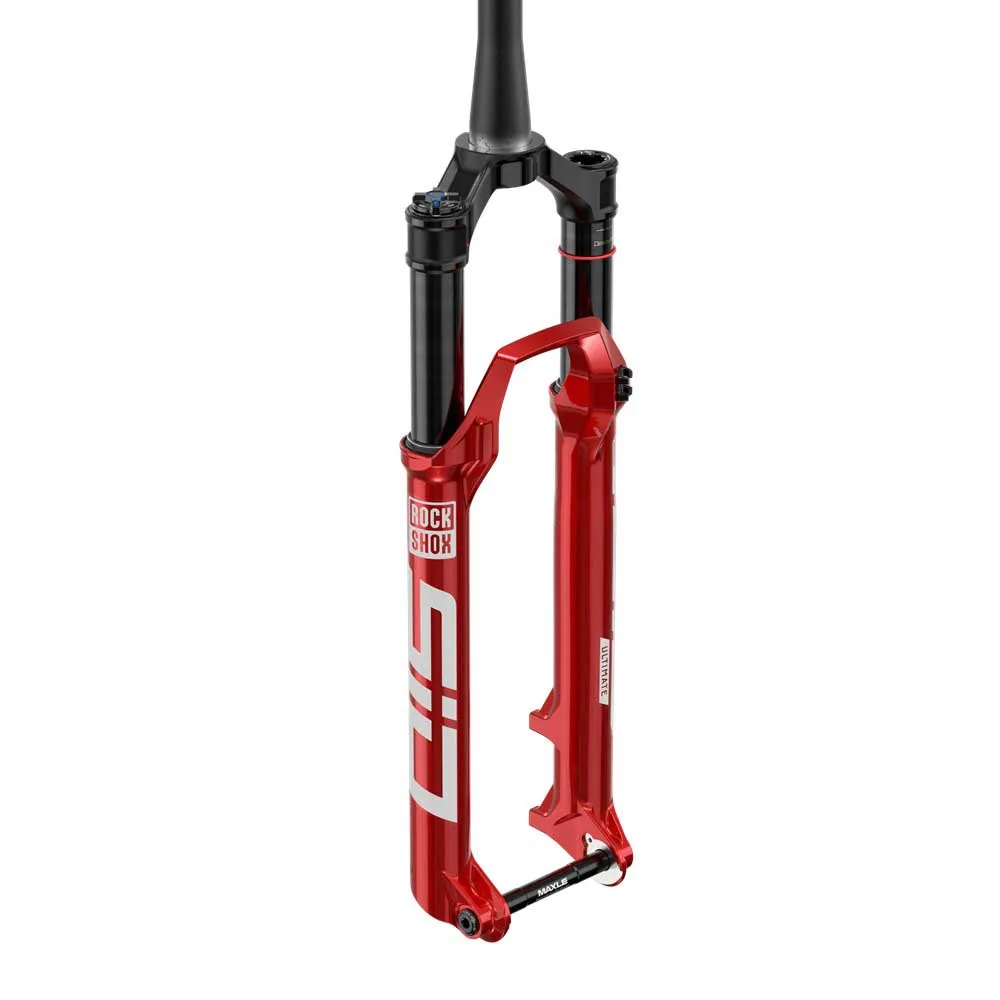 Rock Shox Sid Ultimate 44 Mm Offset 35 Mm Mtb-gaffel, Black / red, 29", 120mm