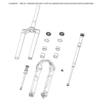 Rock Shox Sid Ultimate Manual Boost 15x110 Mm 42 Offset Debon Air Mtb-gaffel Rock Shox Sid Ultimate Manual Boost 15x110 Mm 42 Offset Debon Air Mtb-gaffel