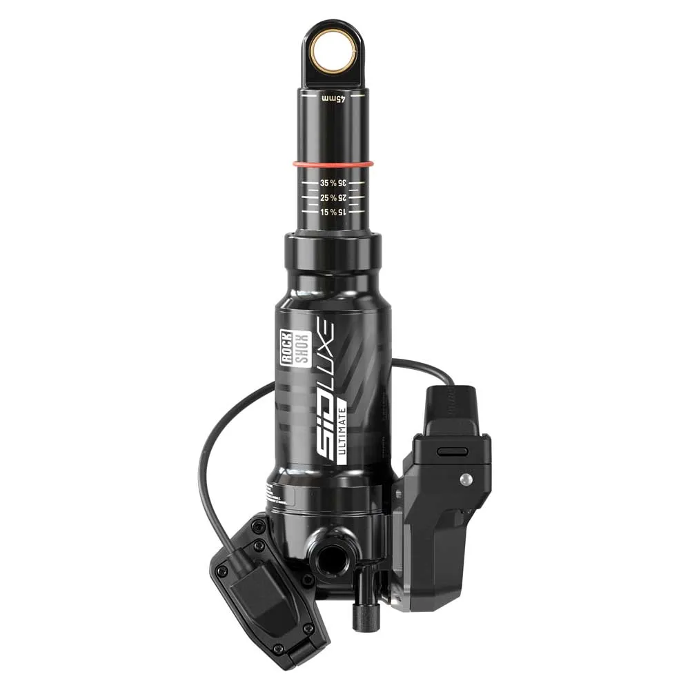Rock Shox Sidluxe Ultimate Flight Attendant Scott Spark St 2022+/rc 2024+ Støtdemper, Black, 45mm, 165mm Rock Shox Sidluxe Ultimate Flight Attendant Scott Spark St 2022+/rc 2024+ Støtdemper, Black, 45mm, 165mm
