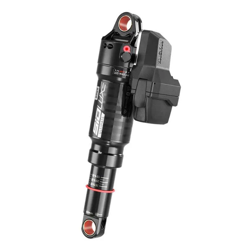 Rock Shox Sidluxe Ultimate Flight Attendant Soloair Standard 90º A2 Bmc Fourstroke 2021+ Støtdemper, Black, 45mm, 190mm