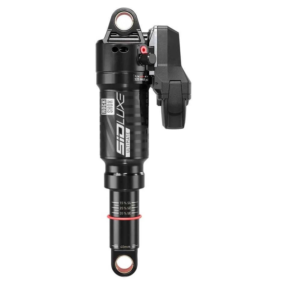 Rock Shox Sidluxe Ultimate Flight Attendant Soloair Trunnion A2-giant Anthem 24+ Støtdemper, Black, 45mm, 165mm Rock Shox Sidluxe Ultimate Flight Attendant Soloair Trunnion A2-giant Anthem 24+ Støtdemper, Black, 45mm, 165mm