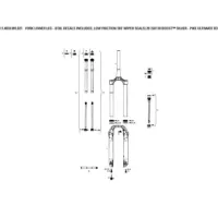 Rock Shox Silver Pike Ultimate B3 Flask Gaffel Senkes Rock Shox Silver Pike Ultimate B3 Flask Gaffel Senkes