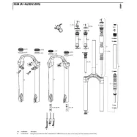 Rock Shox Solo Air Xc30 26 80 Left Innvendige Fjærdeler Rock Shox Solo Air Xc30 26 80 Left Innvendige Fjærdeler