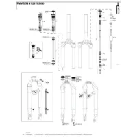 Rock Shox Sølv Servicepakke Full Service Solo Air Paragon A1