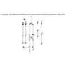 Rock Shox Spring B1 Luftavfjæret Støtdemper Med Dobbel Posisjon, Silver / black, 150mm / 27.5-29"