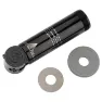 Rock Shox .super Deluxe C1+ 2023+ Bearing Eyelet 52.5 Mm Sett Med Bakre Støtdemper, Black, One Size