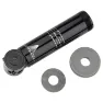 Rock Shox .super Deluxe C1+ 2023+ Bearing Eyelet 57.5 Mm Sett Med Bakre Støtdemper, Black, One Size