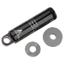 Rock Shox .super Deluxe C1+ 2023+ Standard Eyelet 57.5 Mm Sett Med Bakre Støtdemper, Black, One Size