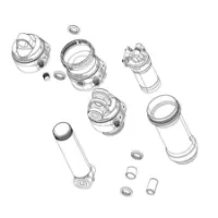 Rock Shox Super Deluxe C1+/super Deluxe Flight Attendant C1+ 2023+ Stempelsett