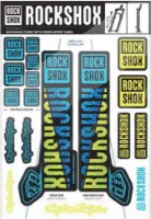 Rock Shox TLD Dekal Sett Rock Shox TLD Dekal Sett