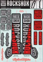 Rock Shox TLD Dekal Sett
