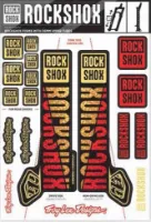 Rock Shox TLD Dekal Sett Rock Shox TLD Dekal Sett