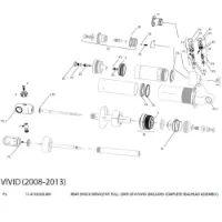 Rock Shox Vivid 09-10 Servicesett Rock Shox Vivid 09-10 Servicesett