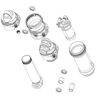Rock Shox Vivid Coil C1 2025+ Standard 67.5-75 Mm Rear Shock Maljesett