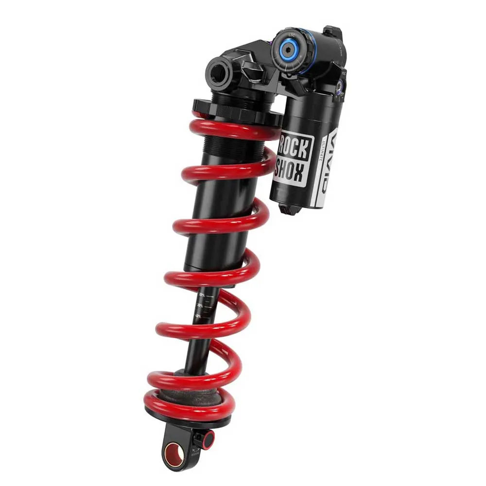 Rock Shox Vivid Coil Ultimate Rc2t Reb55/comp34 Standard C1 Santa Cruz Megatower2 2023+ Støtdemper, Black, 62.5mm, 230mm Rock Shox Vivid Coil Ultimate Rc2t Reb55/comp34 Standard C1 Santa Cruz Megatower2 2023+ Støtdemper, Black, 62.5mm, 230mm