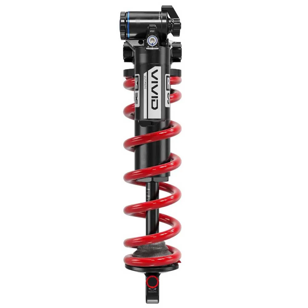 Rock Shox Vivid Coil Ultimate Rc2t Reb55/comp34 Standard C1 Santa Cruz Megatower2 2023+ Støtdemper, Black, 62.5mm, 230mm Rock Shox Vivid Coil Ultimate Rc2t Reb55/comp34 Standard C1 Santa Cruz Megatower2 2023+ Støtdemper, Black, 62.5mm, 230mm