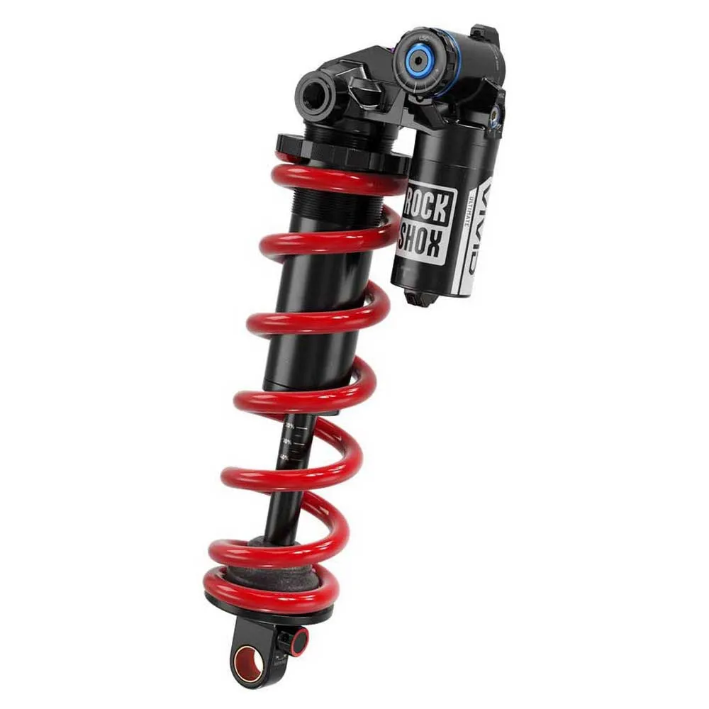 Rock Shox Vivid Coil Ultimate Rc2t Støtdemper, Black, 55mm, 185mm