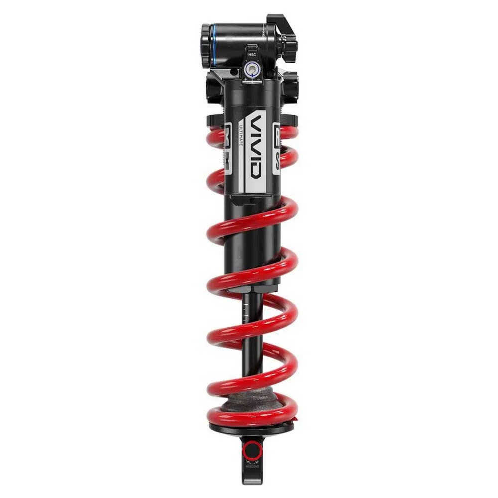 Rock Shox Vivid Coil Ultimate Rc2t Støtdemper, Black, 55mm, 185mm