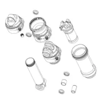 Rock Shox Vivid Trunnion 50 C1+ 2024+ Bakre Støtdempersett