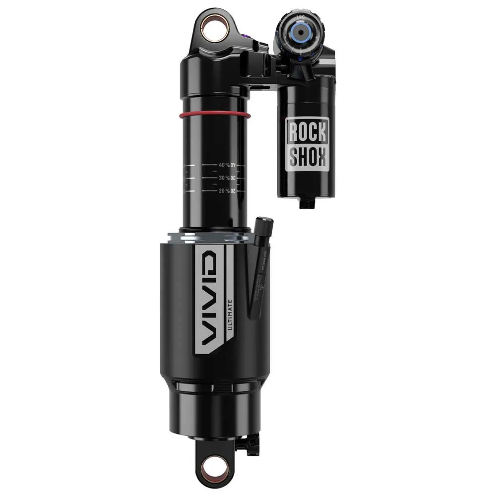Rock Shox Vivid Ultimate Rc2t Reb25/comp30 Standard75/standard Støtdemper, Black, 55mm, 210mm Rock Shox Vivid Ultimate Rc2t Reb25/comp30 Standard75/standard Støtdemper, Black, 55mm, 210mm