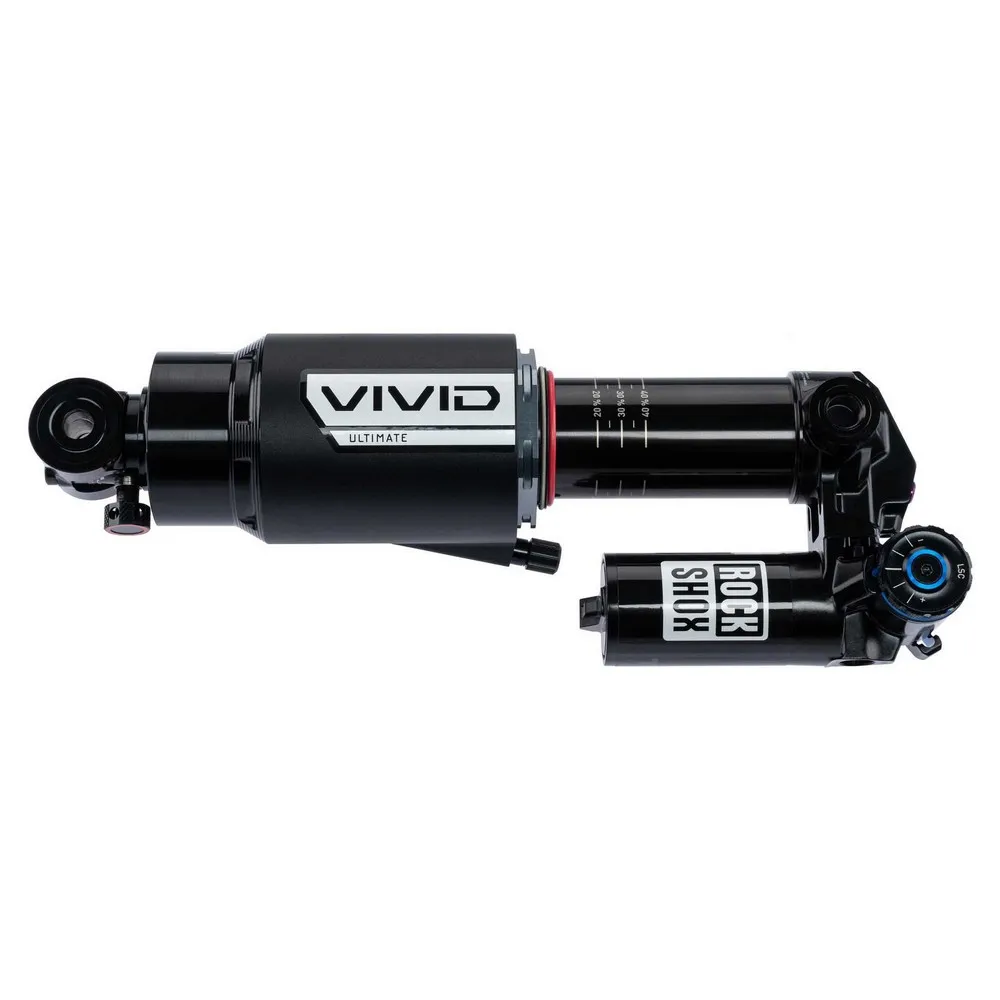 Rock Shox Vivid Ultimate Rc2t Støtdemper, Black, 65mm, 205mm